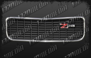 70.5 Camaro Grille Decal
